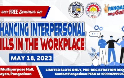 𝐋𝐎𝐎𝐊| PSU- OUS’s Dalisay leads PESO’s seminar on enhancing interpersonal skills